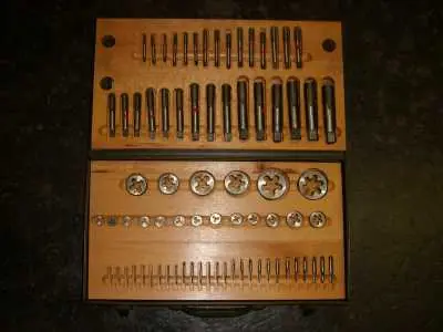 Solange Der Vorrat Reicht Gewindewerkzeug-Set 75tlg. 1/4 - 1 Zoll