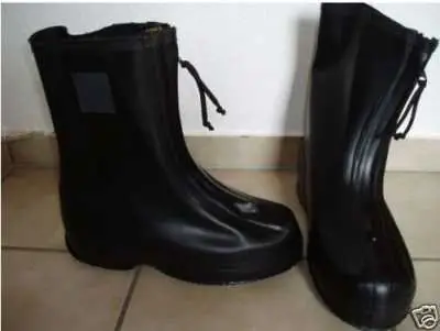 Gummi Überziehschuhe / Gummistiefel gay fetisch wie neu Wochenendangebot