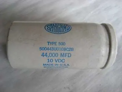 Kondensator 44000 µF Preisknaller