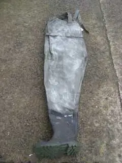 Sichere Zahlung Vollgummi-Anglerhose