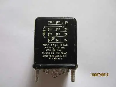 Neu Relais 4 P.D.T. 10 AMP
