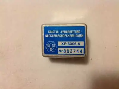 Top-Preis Quartz Filter XF-8006 A von KVG, 8,006 MHz