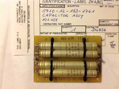 4 x Kondensatoren Capacitor Assy 101 158 Billig