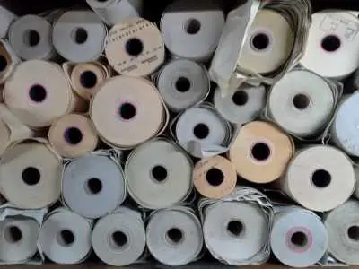 Expressversand 5xPapierrollen für Fernschreibgeräte FS200 FS220 T100 T1000 AH11