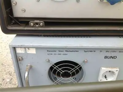 Ausverkauf Rohde & Schwarz 1 KW Funk Sende-Empfangsanlage XK 312 H1