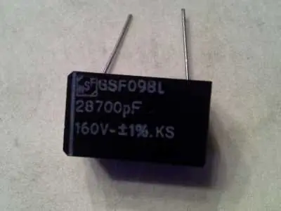 Expressversand Kondensator 0, 0287MF-160V