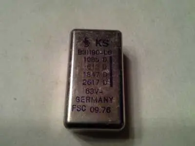 Garantierte Lieferung Kondensator 1085PF/613/1847/2617-63V