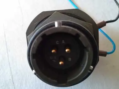 Milit. Goldverbindungsstecker Cannon-G Nur Für Kurze Zeit