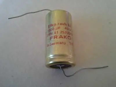 Kondensator 1000µF-40V T+50-10 Elko Garantierte Lieferung