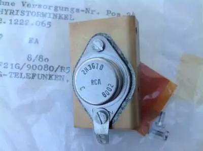 Jetzt Kaufen 10er Pack Thyristor 2N3670 von RCA, 400V/16A montiert auf einem