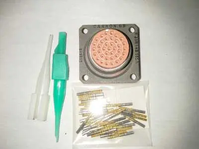 Milit. Goldsteckverbinder S12612 Neu Im Sortiment