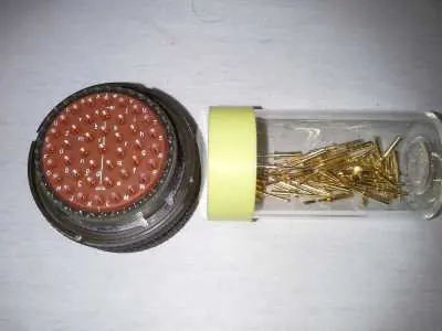 Knallerangebot Milit. Goldsteckverbinder 20-41P(014)