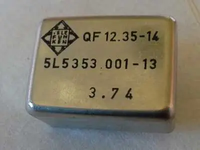 Telefunken Kondensator QF 12.35-14 Sichere Zahlung