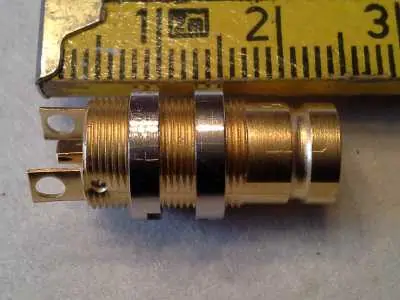 Neu Siemens Goldsteckverbinder 50 Ohm