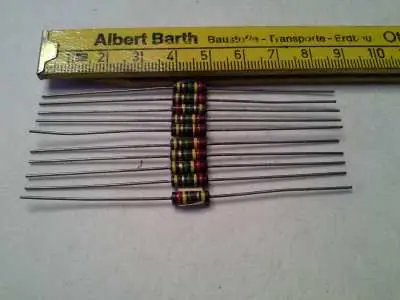 Neue Kollektion 10 x Widerstand RCR20G245JS