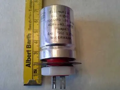 ROE Kondensator Elko rauh IA/1000MFD-40V Super-Preis