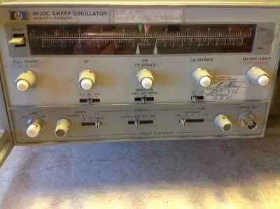 Hewlett Packard 8620C Sweep Oszillator Preisreduziert