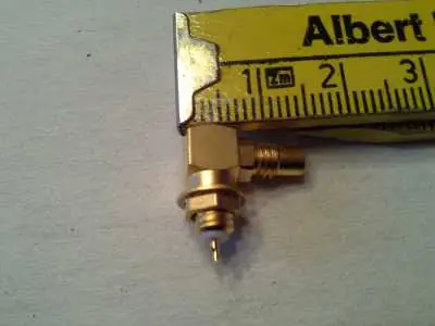Solange Der Vorrat Reicht SMA-Stecker, abgewinkelt