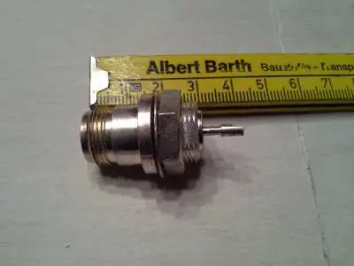 N-Einbaustecker männlich Echt