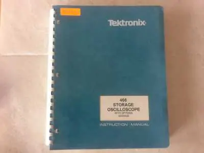 Preisreduziert Tektronix 466 Storage Oscilloscope with Options Service