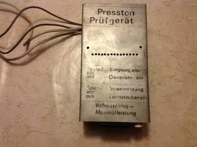 Presston Prüfgerät Garantierte Lieferung