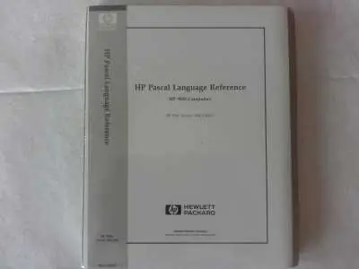 Hewlett Pacard HP 9000 Pascal Language Reference Sonderangebot