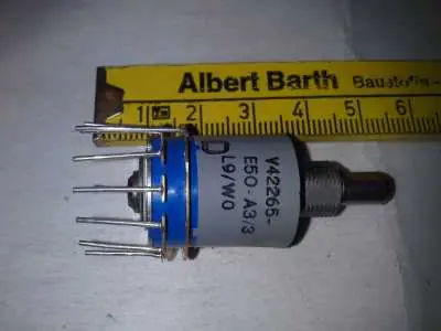 Abverkauf Drehschalter V42265-E50-A3/3