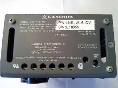 Nur Heute Power Supply/Netzteil Lambda LNS-W-5-OV Stromversorgung
