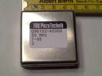 Markenware Quarz-Kristalleinheit 50 MHz