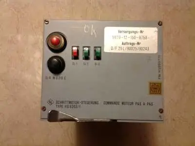 Rohde & Schwarz Schrittmotor-Steuerung HS 6203/1 vom UHF-Verstärker Typ VD030/3084 Neu Im Sortiment