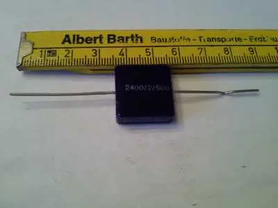 Kondensator 2400uF +-2% - 500V Abverkauf