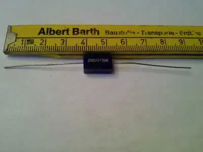 Top-Preis 5 x Kondensator 200uF +-2% - 300