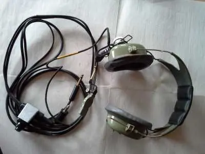 USAF Militärpiloten Astrocom Headset mit Mikrofon M87/AIC Aktuell