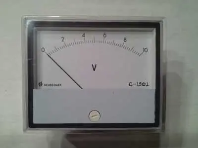 Nur Für Kurze Zeit Neuberger Voltmeter RkC 85 - 10V
