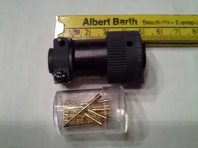 Billig Milit. Goldsteckverbinder 8532 Cannon-G KPSE6F12-10P-DY
