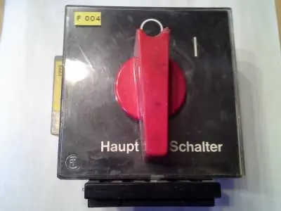 Hauptschalter 380V Typ S3AFib/HS/5S Schneller Versand