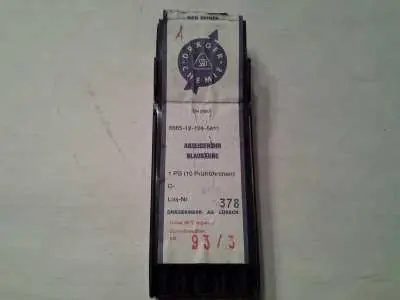 Ausverkauf 6er Pack Prüfröhrchen Drägerwerk AG Anzeigerohr Blausäure