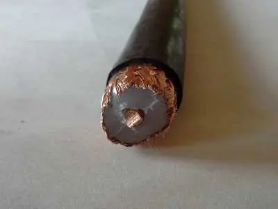 Rabatt Koaxialkabel aus BW-Bestand 22mm Durchmesser Meterware