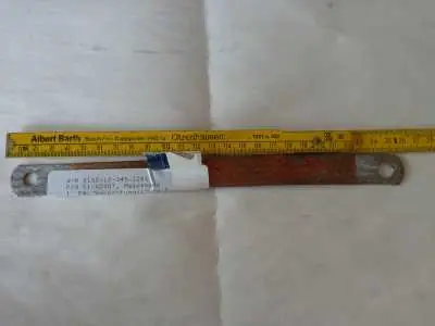 Kupfermasseband mit 2 x Ösenanschluß 260 x 20mm Neu