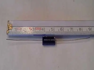 Garantierte Lieferung 30 x Kondensator 500pF+-5%-300V