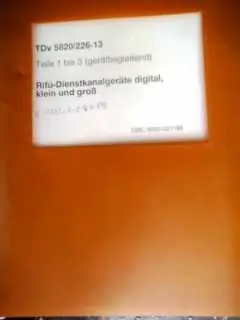 Heißes Angebot Rifu-Dienstkanalgeräte digital klein und groß, TDv 5820/226-13
