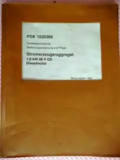 Direktkauf Stromerzeugeragregat 1,0 kW 28V GS
