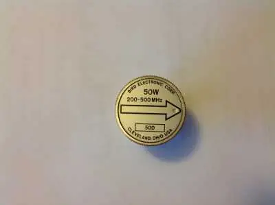 Neu Im Sortiment Messeinsatz für ein Bird-Wattmeter 50 W, 200 - 500 MHz