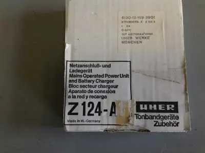Heißes Angebot Uher Netzladegerät Z124 A1