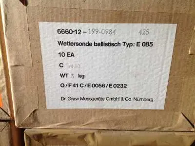 Top-Preis Wettersonde Typ E 085 Nr. 425