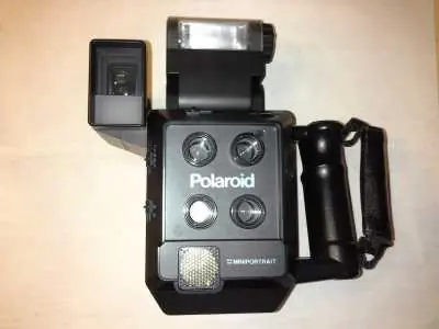 Polaroid Miniportrait Camera M403 mit Zubehör Beliebt