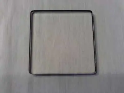 Zertifiziert Kamerafilter Clear 75x75 mm