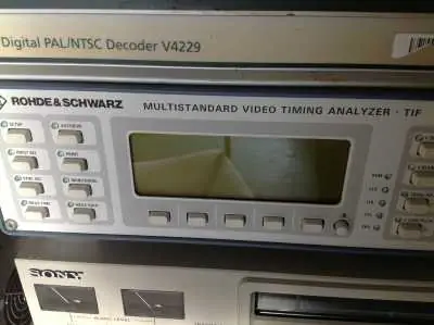 Rohde&Schwarz Multistandard Video Timing Analysator TIF Top-Angebot