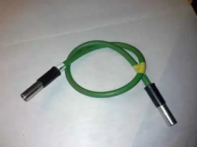 Saisonangebot Video Koaxial Kabel 1,0/6,6 grün - 75 Ohm Länge 0,5m