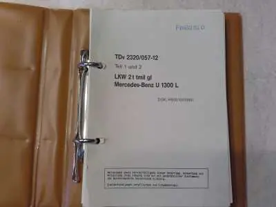 TDv 2320/057-12 LKW 2to tmil gl Mercedes Benz U 1300 L Finale Aktion